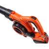 imageBLACKDECKER Leaf Blower Cordless Leaf Vacuum and Mulcher Combo Kit Battery and Charger Included 40V 120 mph Air Speed 6Speed Dial Builtin Scraper with Collection Bag LSWV36