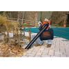 imageBLACKDECKER Leaf Blower Cordless Leaf Vacuum and Mulcher Combo Kit Battery and Charger Included 40V 120 mph Air Speed 6Speed Dial Builtin Scraper with Collection Bag LSWV36