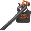 imageBLACKDECKER Leaf Blower Cordless Leaf Vacuum and Mulcher Combo Kit Battery and Charger Included 40V 120 mph Air Speed 6Speed Dial Builtin Scraper with Collection Bag LSWV36