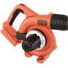imageBLACKDECKER Leaf Blower Cordless with Battery and Charger POWERCOMMAND 40V MAX 90 CFM Variable Speed Up to 120 MPH Battery Leaf Blower Hard Surface and Yard Sweeper LSW36Sweeper Tool Only