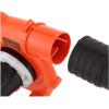 imageBLACKDECKER Leaf Blower Cordless with Battery and Charger POWERCOMMAND 40V MAX 90 CFM Variable Speed Up to 120 MPH Battery Leaf Blower Hard Surface and Yard Sweeper LSW36Sweeper Kit