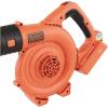imageBLACKDECKER Leaf Blower Cordless with Battery and Charger POWERCOMMAND 40V MAX 90 CFM Variable Speed Up to 120 MPH Battery Leaf Blower Hard Surface and Yard Sweeper LSW36Sweeper Tool Only