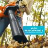 imageBLACKDECKER Leaf Blower Leaf Vacuum and Leaf Mulcher 3in1 Electric Blowers for Lawn Care 12 Amp 250 MPH 400 CFM BV6000