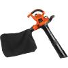 imageBLACKDECKER Leaf Blower Leaf Vacuum and Leaf Mulcher 3in1 Electric Blowers for Lawn Care 12 Amp 250 MPH 400 CFM BV6000
