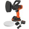 imageBLACKDECKER MATRIX 20V MAX Buffer Kit For Cars Floors and Furniture 3500 RPM Battery ampamp Charger Included Orange BCBMT120C1FFBuffer Kit Orange