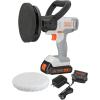imageBLACKDECKER MATRIX 20V MAX Buffer Kit For Cars Floors and Furniture 3500 RPM Battery ampamp Charger Included Orange BCBMT120C1FFBuffer Kit White