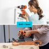imageBLACKDECKER MATRIX 20V MAX Drill Kit Includes Jig Saw Attachment Storage Case Battery and Charger BDCDMT1202KTJC1Drill  Sander Combo Kit