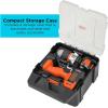 imageBLACKDECKER MATRIX 20V MAX Drill Kit Includes Jig Saw Attachment Storage Case Battery and Charger BDCDMT1202KTJC1Drill  Sander Combo Kit
