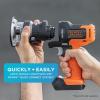 imageBLACKDECKER Matrix Router Attachment For Cordless Drill BDCMTRRouter Head