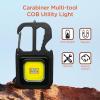 imageBLACKDECKER MultiTool Flashlight 500LM Carabiner USB Rechargeable Multitool with Wrench Screwdrivers Bottle Opener Glass Breaker ClipOn Magnetic Stand IP44 WeatherResistant 7 Light ModesOne Pack