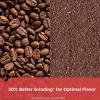 imageBLACKDECKER One Touch Coffee Grinder 23 Cup Coffee Bean Capacity Spice Grinder One Touch PushButton Control 150 Watts Stainless Steel Blades23 Cup Coffee Bean Capacity Pack of 1