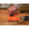 imageBLACKDECKER Orbital Sander 5inch Disc Sander Corded BDERO600Sander Only