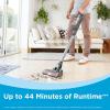imageBLACKDECKER POWERSERIES 20V MAX Cordless Vacuum Cleaner Stick Vacuum Rechargeable with LED Floor Lights AntiTangle Lightweight Removable Battery BHFEA18D1GrayOrange Vac