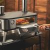 imageBLACKDECKER Pizza Oven Wooden Peel Pizza Stone 12 Inch BPZA12WP12 Metal Peel