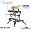 imageBLACKDECKER Portable Workbench Workmate Folding Workbench 550 lb Capacity with Clamps for Woodworking WM425A550 lb capacity