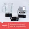 imageBLACKDECKER PowerCrush MultiFunction Blender with 6Cup Glass Jar 4 Speed Settings SilverCountertop Blenders