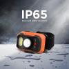 imageBLACKDECKER Rechargeable Headlamp with Wave Sensor 2Pack Ultra Bright 1000 Lumens LED Head Light 90 Tilt 7 Lighting Modes IP65 Waterproof Fits Over Helmet 14 Hour Head Lamp for CampingTwo Pack