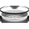 imageBLACKDECKER Rice Cooker 28 Cups Cooked 14 Cups Uncooked with Steaming Basket Removable NonStick Bowl White14cup with saute function