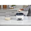 imageBLACKDECKER Rice Cooker 28 Cups Cooked 14 Cups Uncooked with Steaming Basket Removable NonStick Bowl White16cup
