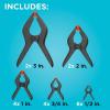 imageBLACKDECKER Spring Clamp Set Assorted 18Piece BDHT83001
