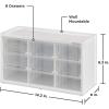 imageBLACKDECKER Storage Organizer 9 Drawer Modular Storage System Easily Stackable BDST40709FF9 Drawer Storage System