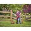 imageBLACKDECKER String Trimmer Weed Wacker with Auto Feed Weed Eater 65Amp 14Inch BESTA510String Trimmer
