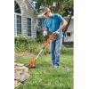 imageBLACKDECKER String Trimmer Weed Wacker with Auto Feed Weed Eater 65Amp 14Inch BESTA510String Trimmer