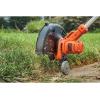 imageBLACKDECKER String Trimmer Weed Wacker with Auto Feed Weed Eater 65Amp 14Inch BESTA510String Trimmer