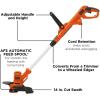 imageBLACKDECKER String Trimmer Weed Wacker with Auto Feed Weed Eater 65Amp 14Inch BESTA510String Trimmer