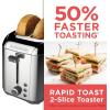 imageBLACKDECKER TR3500SD Rapid Toast 2Slice Toaster Stainless Steel2Slice