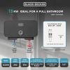 imageBLACKDECKER Tankless Electric Water Heater 36kW 240 Volt 73GPM SelfModulating MultiApplication Unit for Whole House Hot Water on Demand Digital Temperature Display13 KW