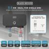 imageBLACKDECKER Tankless Electric Water Heater 36kW 240 Volt 73GPM SelfModulating MultiApplication Unit for Whole House Hot Water on Demand Digital Temperature Display35KW