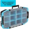 imageBLACKDECKER Tool Organizer 19 Stackable Caddy Portable System for Storing Tools and Craft Materials BDST19900FF