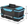 imageBLACKDECKER Tool Organizer 19 Stackable Caddy Portable System for Storing Tools and Craft Materials BDST19900FF