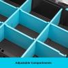 imageBLACKDECKER Tool Organizer 19 Stackable Caddy Portable System for Storing Tools and Craft Materials BDST19900FF