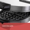 imageBLACKDECKER WMB500 Traditional BelgianStyle Waffle Maker Stainless Steel