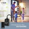 imageBLACKDECKER Wireless Outdoor Timer Outlet with Remote 2 Grounded Outlets Photocell Sensor