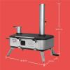 imageBLACKDECKER vera Pizza Oven Outdoor Wood  Charcoal  Pellet Fired Pizza Oven Rotating Handle and Temperature Gauge Portable with Folding Legs for Easy Storage BPZ123TSPizza Oven