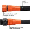 imageBlack  Decker 25 ft x 58 in Expanding Garden Hose  Lightweight KinkResistant Quick Repair Couplings BXMHBB22182