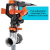 imageBlack  Decker Impulse Sprinkler  Up to 5027 Sq Ft Coverage Adjustable Spray Secure Spike Base BXWNBB57395