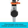 imageBlack  Decker Impulse Sprinkler  Up to 5027 Sq Ft Coverage Adjustable Spray Secure Spike Base BXWNBB57395