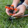 imageBlack  Decker Impulse Sprinkler  Up to 5027 Sq Ft Coverage Adjustable Spray Secure Spike Base BXWNBB57395