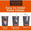 imageBlackDecker 13 HP Submersible Sump Pump Pumps up to 2500 GPH13 HP