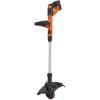 imageBlackDecker 40V MAX String Trimmer and Edger Kit Cordless 13 inch 2in1 Battery and Charger Included LST140C40V String Trimmer Kit