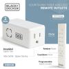 imageBlackDecker Wireless RemoteControl Outlet Timers Pack of 2 Grounded Outlets 1 Remote