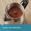 imageFarberware 12 Cup Electric Coffee Percolator Coffee Maker with Stainless Steel Basket Automatic Keep Warm NoDrip Spout8Cup