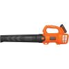 imagebeyond by BLACKDECKER 20V MAX Cordless Leaf Blower  Leaf Blower Kit  Axial Battery and Charger Included  Lawn Tools Model Number BCBL700D1AEVBlower Kit