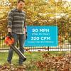 imagebeyond by BLACKDECKER 20V MAX Cordless Leaf Blower  Leaf Blower Kit  Axial Battery and Charger Included  Lawn Tools Model Number BCBL700D1AEVBlower Kit