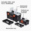 imagebeyond by BLACKDECKER Tool Box Bundle 19Inch ampamp 12Inch BDST60129AEV