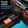 imagebeyond by BLACKDECKER Tool Box Bundle 19Inch ampamp 12Inch BDST60129AEV